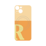 プレミアムパネル with MagSafe［ オリジナル - initial two tone - R orange ］