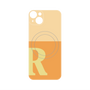 プレミアムパネル with MagSafe［ オリジナル - initial two tone - R orange ］