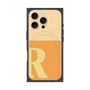 プレミアムパネル with MagSafe［ オリジナル - initial two tone - R orange ］