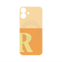 プレミアムパネル with MagSafe［ オリジナル - initial two tone - R orange ］
