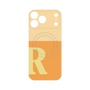 プレミアムパネル with MagSafe［ オリジナル - initial two tone - R orange ］