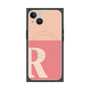 プレミアムパネル with MagSafe［ オリジナル - initial two tone - R pink ］