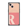 プレミアムパネル with MagSafe［ オリジナル - initial two tone - R pink ］