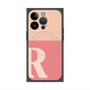 プレミアムパネル with MagSafe［ オリジナル - initial two tone - R pink ］