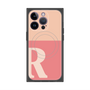 プレミアムパネル with MagSafe［ オリジナル - initial two tone - R pink ］