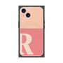 プレミアムパネル with MagSafe［ オリジナル - initial two tone - R pink ］