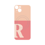 プレミアムパネル with MagSafe［ オリジナル - initial two tone - R pink ］