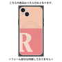 プレミアムパネル with MagSafe［ オリジナル - initial two tone - R pink ］