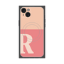 プレミアムパネル with MagSafe［ オリジナル - initial two tone - R pink ］