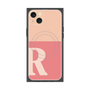 プレミアムパネル with MagSafe［ オリジナル - initial two tone - R pink ］