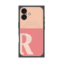 プレミアムパネル with MagSafe［ オリジナル - initial two tone - R pink ］