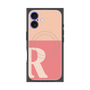 プレミアムパネル with MagSafe［ オリジナル - initial two tone - R pink ］