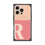 プレミアムパネル with MagSafe［ オリジナル - initial two tone - R pink ］