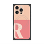 プレミアムパネル with MagSafe［ オリジナル - initial two tone - R pink ］