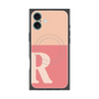 プレミアムパネル with MagSafe［ オリジナル - initial two tone - R pink ］