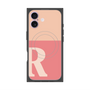 プレミアムパネル with MagSafe［ オリジナル - initial two tone - R pink ］