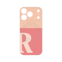 プレミアムパネル with MagSafe［ オリジナル - initial two tone - R pink ］