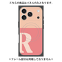 プレミアムパネル with MagSafe［ オリジナル - initial two tone - R pink ］