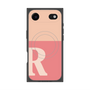 プレミアムパネル with MagSafe［ オリジナル - initial two tone - R pink ］