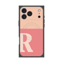 プレミアムパネル with MagSafe［ オリジナル - initial two tone - R pink ］