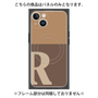 プレミアムパネル with MagSafe［ オリジナル - initial two tone - R brown ］