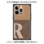 プレミアムパネル with MagSafe［ オリジナル - initial two tone - R brown ］