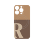 プレミアムパネル with MagSafe［ オリジナル - initial two tone - R brown ］