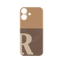 プレミアムパネル with MagSafe［ オリジナル - initial two tone - R brown ］