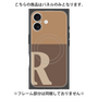 プレミアムパネル with MagSafe［ オリジナル - initial two tone - R brown ］