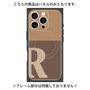 プレミアムパネル with MagSafe［ オリジナル - initial two tone - R brown ］