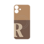 プレミアムパネル with MagSafe［ オリジナル - initial two tone - R brown ］