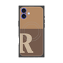 プレミアムパネル with MagSafe［ オリジナル - initial two tone - R brown ］