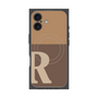 プレミアムパネル with MagSafe［ オリジナル - initial two tone - R brown ］