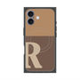 プレミアムパネル with MagSafe［ オリジナル - initial two tone - R brown ］