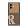 プレミアムパネル with MagSafe［ オリジナル - initial two tone - R brown ］