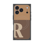 プレミアムパネル with MagSafe［ オリジナル - initial two tone - R brown ］