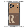 プレミアムパネル with MagSafe［ オリジナル - initial two tone - R brown ］