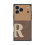 プレミアムパネル with MagSafe［ オリジナル - initial two tone - R brown ］