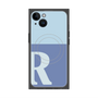 プレミアムパネル with MagSafe［ オリジナル - initial two tone - R blue ］
