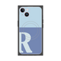 プレミアムパネル with MagSafe［ オリジナル - initial two tone - R blue ］