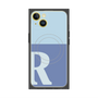 プレミアムパネル with MagSafe［ オリジナル - initial two tone - R blue ］