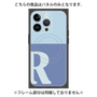 プレミアムパネル with MagSafe［ オリジナル - initial two tone - R blue ］