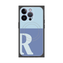 プレミアムパネル with MagSafe［ オリジナル - initial two tone - R blue ］