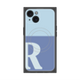 プレミアムパネル with MagSafe［ オリジナル - initial two tone - R blue ］
