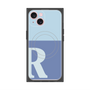 プレミアムパネル with MagSafe［ オリジナル - initial two tone - R blue ］