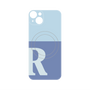 プレミアムパネル with MagSafe［ オリジナル - initial two tone - R blue ］