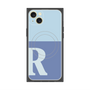 プレミアムパネル with MagSafe［ オリジナル - initial two tone - R blue ］
