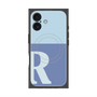 プレミアムパネル with MagSafe［ オリジナル - initial two tone - R blue ］