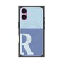 プレミアムパネル with MagSafe［ オリジナル - initial two tone - R blue ］