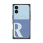 プレミアムパネル with MagSafe［ オリジナル - initial two tone - R blue ］